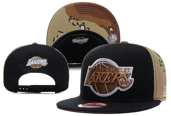 NBA Los Angeles Lakers NE Snapback Hat #115
